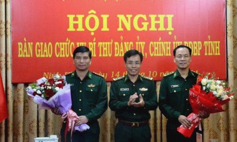 Kiện toàn nhân sự Chính ủy Bộ đội Biên phòng và BCH Đảng bộ Quân sự 3 tỉnh- Ảnh 1. Kiện toàn nhân sự Chính ủy Bộ đội Biên phòng và BCH Đảng bộ Quân sự 3 tỉnh- Ảnh 1.