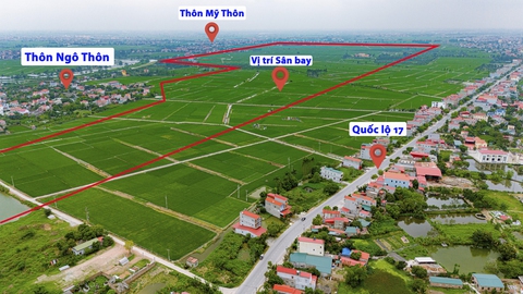 1. Sân bay Gia Bình: Nâng tầm hệ thống hàng không Việt Nam.