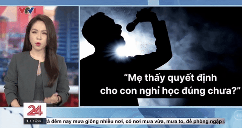 Phát ngôn “Mẹ thấy đúng khi cho con nghỉ học chưa" lên sóng VTV24, câu nói ảnh hưởng đến người nghe như thế nào?- Ảnh 1. Phát ngôn “Mẹ thấy đúng khi cho con nghỉ học chưa" lên sóng VTV24, câu nói ảnh hưởng đến người nghe như thế nào?- Ảnh 1.