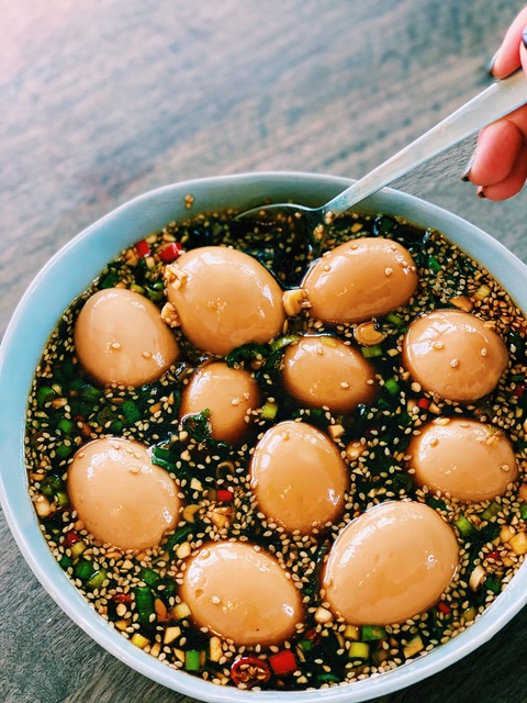 Chưa bao giờ làm trứng gà ngâm tương dễ và ngon đến thế - Ảnh 4. Chưa bao giờ làm trứng gà ngâm tương dễ và ngon đến thế - Ảnh 4.