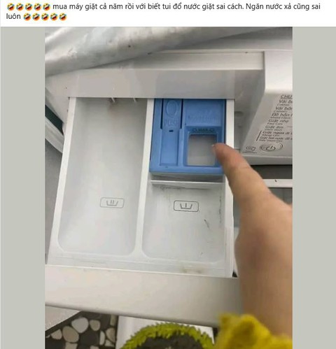 Sử dụng máy giặt: Đổ nước giặt đúng cách để quần áo luôn thơm tho - Ảnh 1. Sử dụng máy giặt: Đổ nước giặt đúng cách để quần áo luôn thơm tho - Ảnh 1.