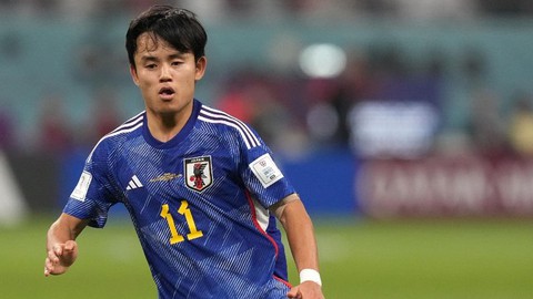 Takefusa Kubo chốt tương lai sau màn trình diễn mờ nhạt ở Asian Cup 2023- Ảnh 1. Takefusa Kubo chốt tương lai sau màn trình diễn mờ nhạt ở Asian Cup 2023- Ảnh 1.