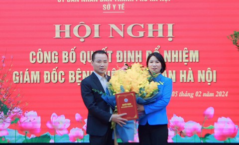 Bổ nhiệm Giám đốc Bệnh viện- Ảnh 1. Bổ nhiệm Giám đốc Bệnh viện- Ảnh 1.
