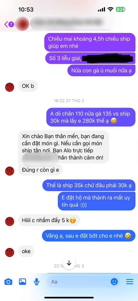 Quán chân gà nổi tiếng Hà Nội bị khách tố Quán chân gà nổi tiếng Hà Nội bị khách tố