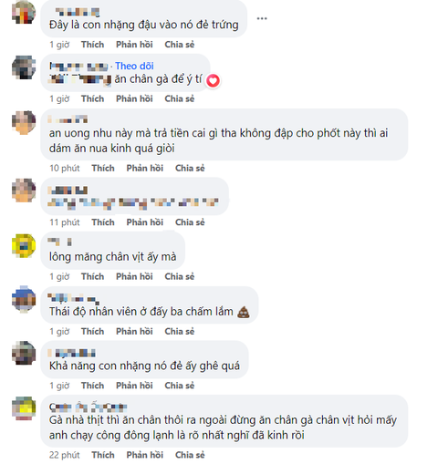 Kinh hãi "cả gia đình" giòi bò ngoe nguẩy trong chiếc chân gà ở quán ốc- Ảnh 4. Kinh hãi "cả gia đình" giòi bò ngoe nguẩy trong chiếc chân gà ở quán ốc- Ảnh 4.