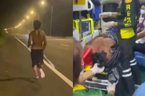 Sống lại từ cõi chết, người đàn ông nhảy khỏi xe cấp cứu, chạy 3km về nhà- Ảnh 1.