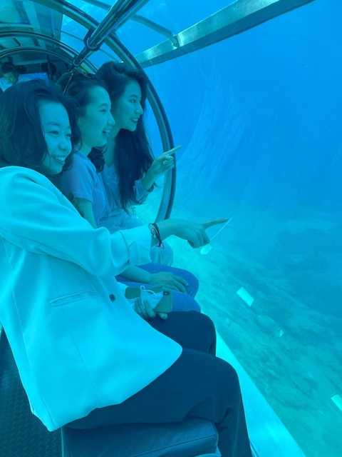 Chuyến tàu lặn biển "trong suốt" đầu tiên ở Việt Nam: Xuống được độ sâu 100m, báo quốc tế phải ca ngợi- Ảnh 9. Chuyến tàu lặn biển "trong suốt" đầu tiên ở Việt Nam: Xuống được độ sâu 100m, báo quốc tế phải ca ngợi- Ảnh 9.