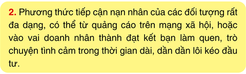 Bộ Công an cảnh báo chiêu lừa đảo chuyên nhắm vào ai thích đầu tư: Cài đặt lại ngay các loại mật khẩu!- Ảnh 3. Bộ Công an cảnh báo chiêu lừa đảo chuyên nhắm vào ai thích đầu tư: Cài đặt lại ngay các loại mật khẩu!- Ảnh 3.