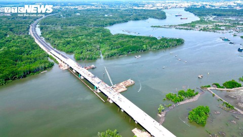Ngắm cao tốc Bến Lức - Long Thành xuyên rừng ngập mặn- Ảnh 5. Ngắm cao tốc Bến Lức - Long Thành xuyên rừng ngập mặn- Ảnh 5.