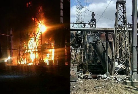 Các tháp truyền tải điện ở Venezuela bị đánh bom- Ảnh 4.