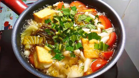 2 món canh với dưa chua, đậm đà đưa cơm giúp bạn chống ngán sau Tết - Ảnh 6. 2 món canh với dưa chua, đậm đà đưa cơm giúp bạn chống ngán sau Tết - Ảnh 6.