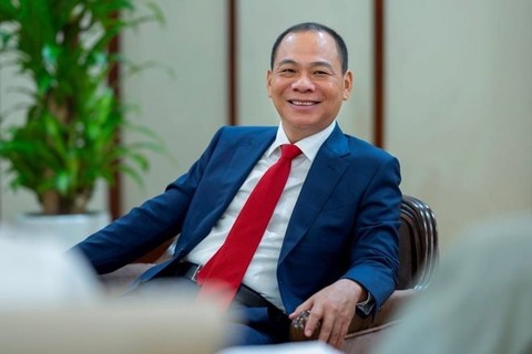 Tỷ phú Phạm Nhật Vượng nhảy vọt gần 200 bậc trên bảng xếp hạng người giàu nhất thế giới - Ảnh 1. Tỷ phú Phạm Nhật Vượng nhảy vọt gần 200 bậc trên bảng xếp hạng người giàu nhất thế giới - Ảnh 1.
