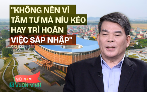 GS.TSKH Vũ Minh Giang nói về việc sáp nhập tỉnh thành, bỏ cấp huyện lớn chưa từng có trong lịch sử Việt Nam - Ảnh 5.