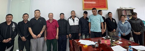 Phá đường dây cát tặc khủng ở thanh hóa , giám đốc bị bắt - Ảnh 1. Phá đường dây cát tặc khủng ở thanh hóa , giám đốc bị bắt - Ảnh 1.
