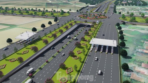 Nút giao 3 tầng kết nối cao tốc Pháp Vân - Ninh Bình với Vành đai 5 tại Hà Nam - Ảnh 7. Nút giao 3 tầng kết nối cao tốc Pháp Vân - Ninh Bình với Vành đai 5 tại Hà Nam - Ảnh 7.