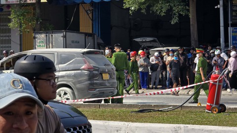 Danh tính đôi nam nữ tử vong bên chiếc ô tô cháy rụi ở Đà Nẵng - Ảnh 1.