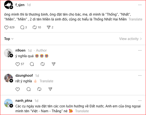 Kể về ông nội bằng 3 dòng chữ, cô gái khiến hàng nghìn người xúc động: Đọc bình luận mới thấy "gen yêu nước" thực sự có trong mọi nhà!- Ảnh 2. Kể về ông nội bằng 3 dòng chữ, cô gái khiến hàng nghìn người xúc động: Đọc bình luận mới thấy "gen yêu nước" thực sự có trong mọi nhà!- Ảnh 2.