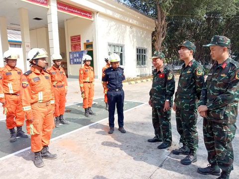 Động đất Myanmar: Hôm nay đoàn cứu hộ Việt Nam về nước- Ảnh 1. Động đất Myanmar: Hôm nay đoàn cứu hộ Việt Nam về nước- Ảnh 1.