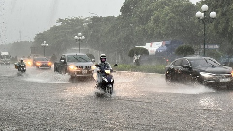 Ngày mai, nhiều nơi có mưa rào, mưa to - Ảnh 1.