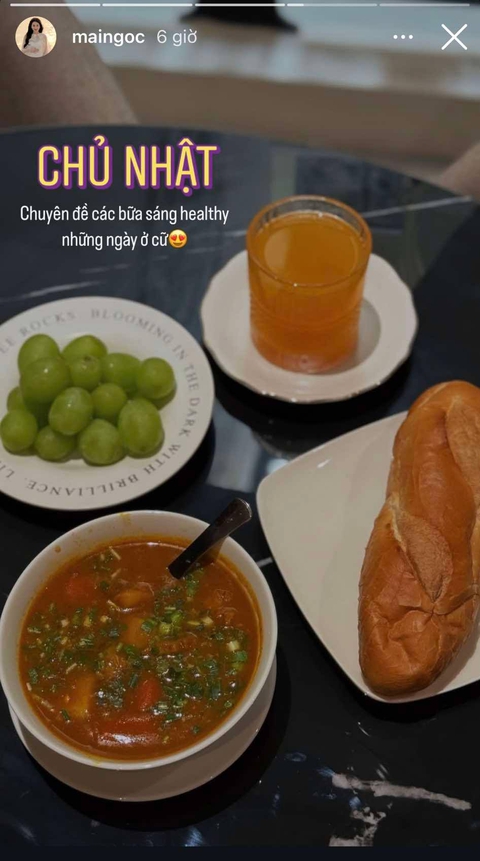 Ở cữ mà Mai Ngọc vẫn ăn uống theo kiểu này, người chê kỉ luật, khắt khe quá đà, người khen không tiếc lời- Ảnh 1. Ở cữ mà Mai Ngọc vẫn ăn uống theo kiểu này, người chê kỉ luật, khắt khe quá đà, người khen không tiếc lời- Ảnh 1.