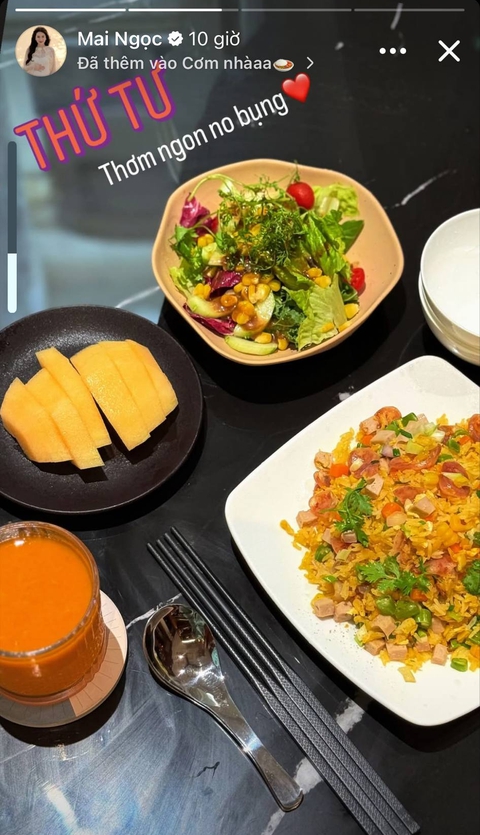 Ở cữ mà Mai Ngọc vẫn ăn uống theo kiểu này, người chê kỉ luật, khắt khe quá đà, người khen không tiếc lời- Ảnh 3. Ở cữ mà Mai Ngọc vẫn ăn uống theo kiểu này, người chê kỉ luật, khắt khe quá đà, người khen không tiếc lời- Ảnh 3.