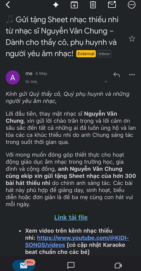 “Cha đẻ” hit 3,1 tỷ view tặng 300 bài nhạc thiếu nhi cho 7000 thầy cô giáo, lý do đằng sau ai cũng cảm động- Ảnh 1. “Cha đẻ” hit 3,1 tỷ view tặng 300 bài nhạc thiếu nhi cho 7000 thầy cô giáo, lý do đằng sau ai cũng cảm động- Ảnh 1.