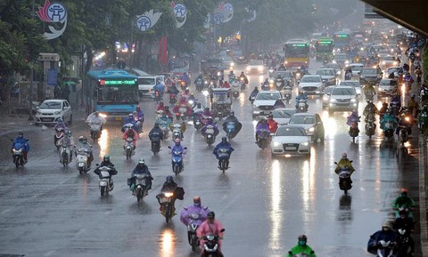 Miền Bắc sắp đón không khí lạnh, nhiều nơi mưa to, nhiệt độ giảm mạnh - Ảnh 1.