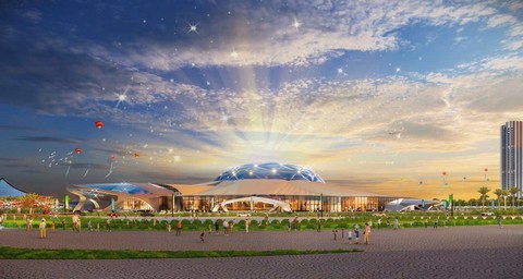 Việt Nam sẽ có nhà ga hiện đại bậc nhất tại TP đảo đầu tiên của cả nước, biểu tượng phượng hoàng sải cánh - Ảnh 2.