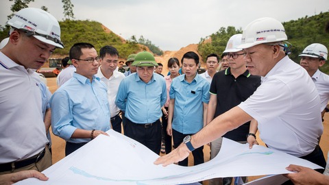 Nhận lệnh từ Thủ tướng, Đèo Cả thi công dự án huyết mạch khu vực biên giới phía Bắc, về đích cuối năm nay - Ảnh 1. Nhận lệnh từ Thủ tướng, Đèo Cả thi công dự án huyết mạch khu vực biên giới phía Bắc, về đích cuối năm nay - Ảnh 1.