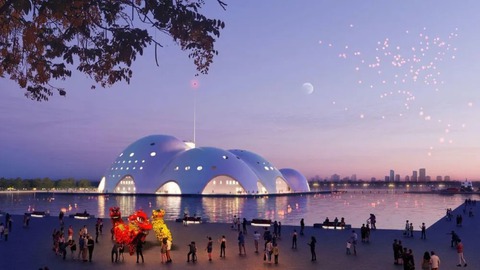 "Nếu Nhà hát Ngọc Trai thu nhỏ bằng quả trứng, mái của nó còn mỏng hơn cả vỏ trứng" - Ảnh 5. "Nếu Nhà hát Ngọc Trai thu nhỏ bằng quả trứng, mái của nó còn mỏng hơn cả vỏ trứng" - Ảnh 5.