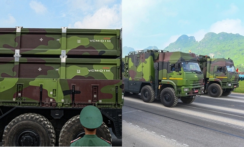 Tổ hợp tên lửa Trường Sơn Made by Vietnam tham gia diễu binh 2/9: Tốc độ bay cận âm, tầm quét 200km - Ảnh 1. Tổ hợp tên lửa Trường Sơn Made by Vietnam tham gia diễu binh 2/9: Tốc độ bay cận âm, tầm quét 200km - Ảnh 1.