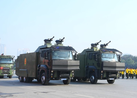 Đặc công Biệt động chống khủng bố, tổ chống UAV và nhiều lực lượng sẵn sàng vào vị trí bảo vệ Đại hội XIV - Ảnh 9.