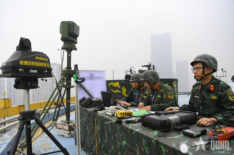 Đặc công Biệt động chống khủng bố, tổ chống UAV và nhiều lực lượng sẵn sàng vào vị trí bảo vệ Đại hội XIV - Ảnh 7.