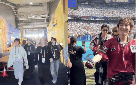 24 giờ căng như dây đàn, đi nửa vòng Trái đất từ Paris đến World Cup không  nghỉ 1 giây của BTS