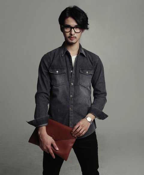 Lịch lãm cùng sơ mi denim 7 Lịch lãm cùng sơ mi denim 7