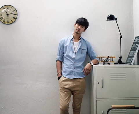 Lịch lãm cùng sơ mi denim 11 Lịch lãm cùng sơ mi denim 11
