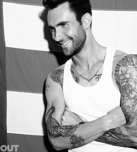 Sở thích xăm kín người của Adam Levine - Sao Âu Mỹ - Việt Giải Trí