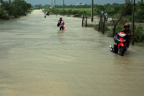 Ninh Thuận vẫn đang mưa lớn, dự báo lũ sẽ dữ dội - Ảnh 1. Ninh Thuận vẫn đang mưa lớn, dự báo lũ sẽ dữ dội - Ảnh 1.