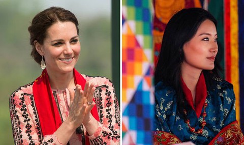 Hoàng hậu Bhutan được mệnh danh là Công nương Kate của châu Á với những điểm giống nhau ngỡ ngàng giữa hai nàng dâu hoàng gia - Ảnh 2. Hoàng hậu Bhutan được mệnh danh là Công nương Kate của châu Á với những điểm giống nhau ngỡ ngàng giữa hai nàng dâu hoàng gia - Ảnh 2.