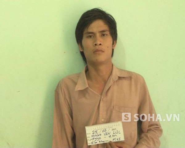 Đối tượng Huỳnh Văn Lực bị bắt sau vài ngày bỏ trốn