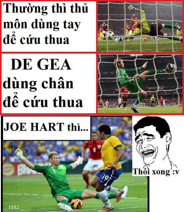 
	Joe Hart đúng là bá đạo