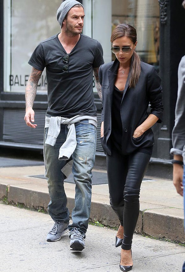 
	Beckham và vợ đi shopping