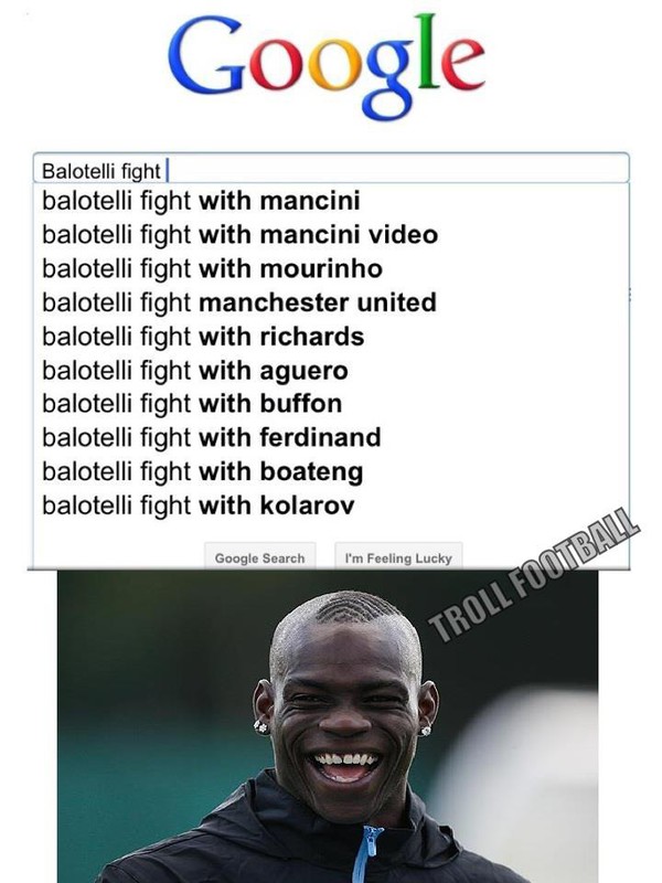 
	Chiến tích của Balotelli