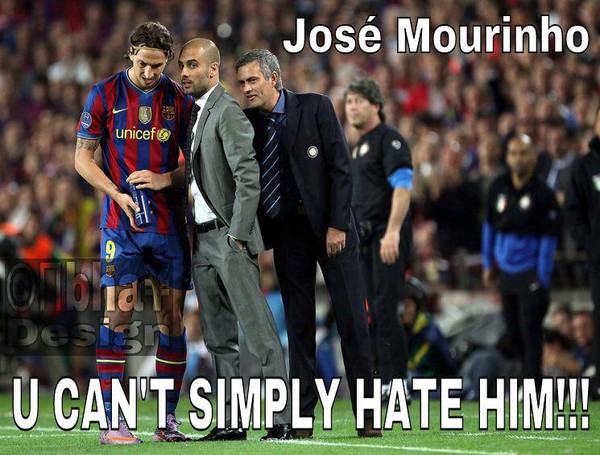 
	Jose Mourinho luôn có những hành động rất Đặc biệt