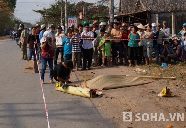 Hiện trường vụ tai nạn