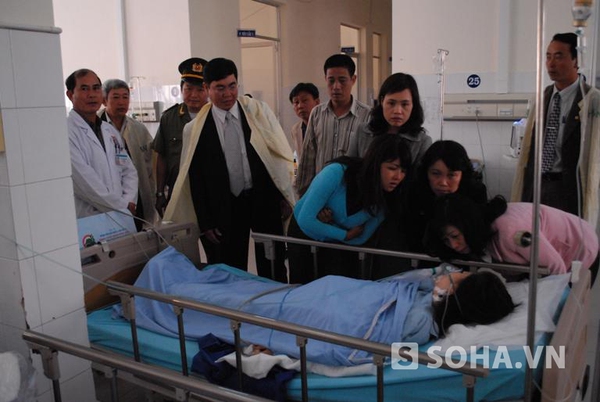 Những người bị thương vẫn đang được điều trị tại bệnh viện Đa khoa Lâm Đồng