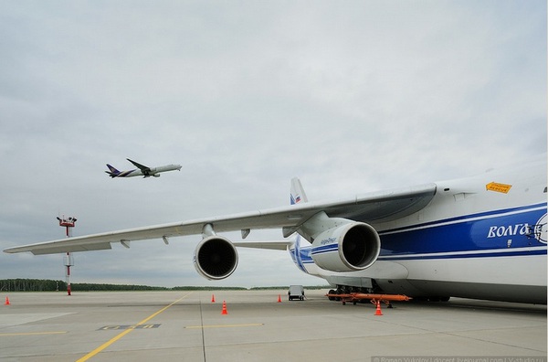 An-124 hoạt động khắp mọi nơi trên thế giới để vận chuyển những loại hàng khóa phi tiêu chuẩn.