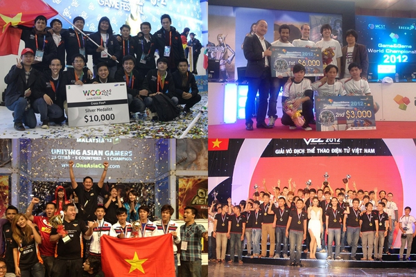 
	Năm 2012 - một năm vàng của eSports Việt