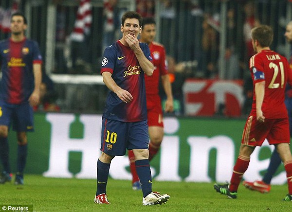 
	Messi và các đồng đội đã có một ngày thi đấu quá thất vọng