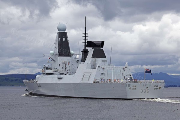 Khu trục hạm bậc nhất nước Anh gia nhập Hải quân Hoàng gia